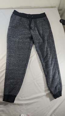 Urban Pipeline Men's Size Large Faux Fur Lined Marled Jogger Sweatpants